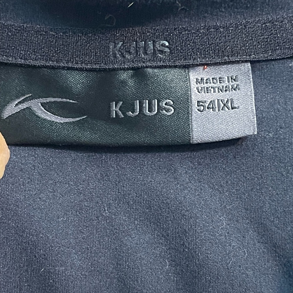 KJUS Men’s Trace Midlayer Half-Zip Pullover Black 54/XL - Picture 5 of 14